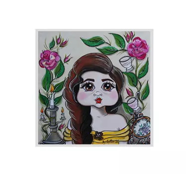 Wandtattoo Märchen Die Schöne und das Biest - TenStickers
