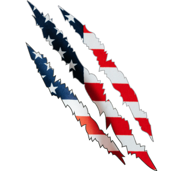 Autoaufkleber USA Flagge - TenStickers