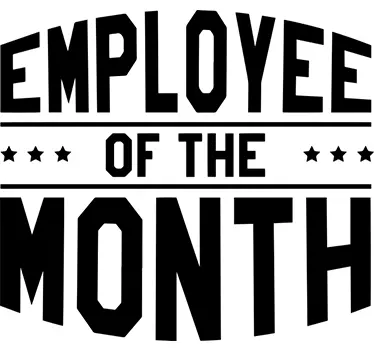 Wandtattoo Büro Employee of the Month - TenStickers