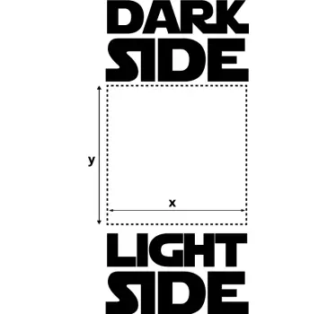 Lichtschalter Star Wars - TenStickers