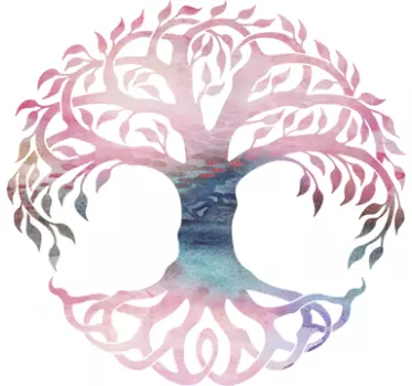 Wandtattoo mystischer Baum - TenStickers