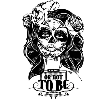 Wandtattoo To be or not to be - TenStickers