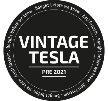 Autoaufkleber vintage-tesla - TenStickers
