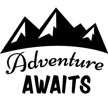 Sticker Aventure Awaits - TenStickers