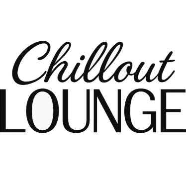 Wandtattoo Wohnzimmer chill-out-lounge - TenStickers