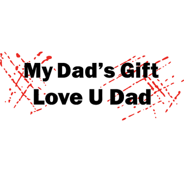 Autoaufkleber ich liebe dich papa - TenStickers