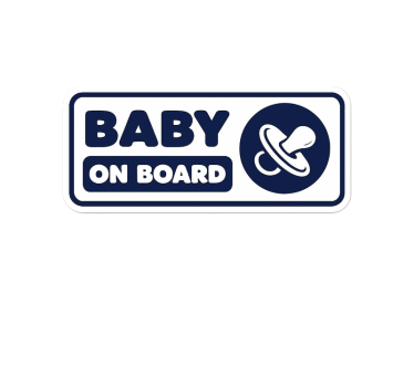 Autoaufkleber baby an bord aufkleber - TenStickers