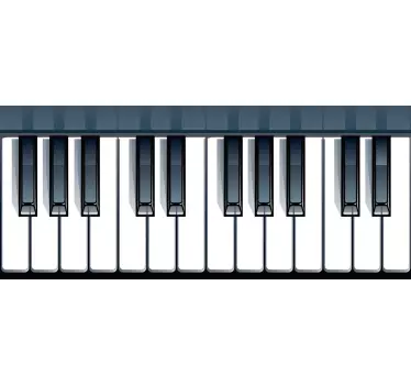 verschiedene Aufkleber Piano Klavier Treppe - TenStickers