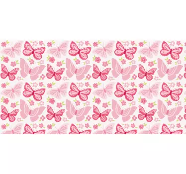 Schmetterlingsmöbel möbelaufkleber - TenStickers