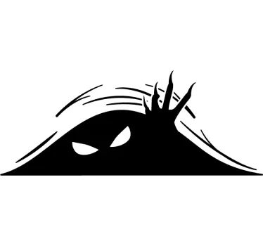 Monster im Kofferraum Autoaufkleber - TenStickers