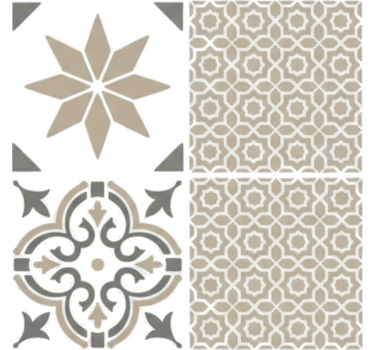 Klebefliesen sandstein marokkanisches mosaik - TenStickers