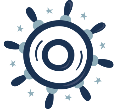 Steuerrad Aufkleber - TenStickers