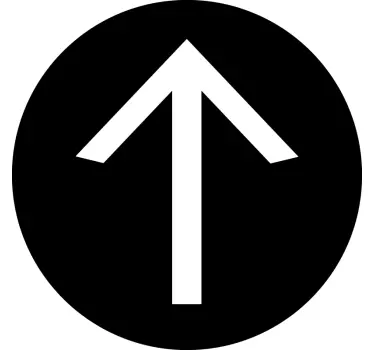 Pfeil punkt boden aufkleber floorsticker - TenStickers