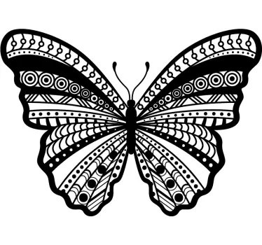 Wandtattoo Tier Schmetterling - TenStickers