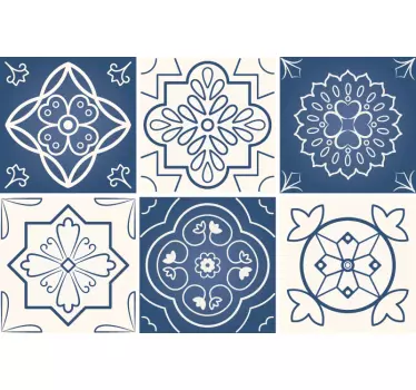 Bordüre selbstklebend Zierfliesen - TenStickers