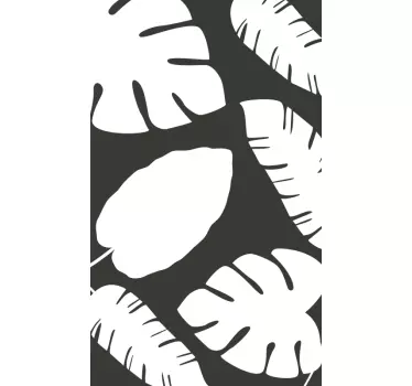 Palmblatt-duschaufkleber - TenStickers
