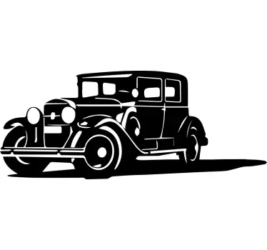 Vintage autoaufkleber - TenStickers