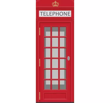 Tür Folie Telefonbox Motiv für Türen - TenStickers