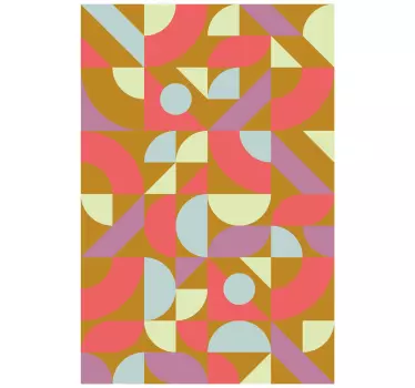 Retro farben möbel aufkleber - TenStickers