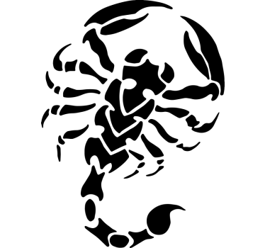 Skorpion Auto Aufkleber - TenStickers