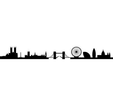 London Silhouette Aufkleber - TenStickers