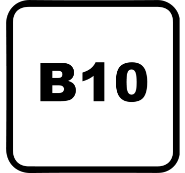 Aufkleber Auto Diesel B10 - TenStickers