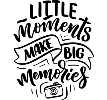 Spruch für Zuhause Make Memories Zitat - TenStickers