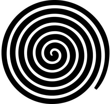 Form Sticker Abstrakte Spirale - TenStickers