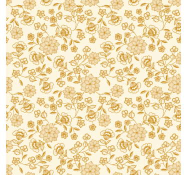 Klebefolie für Möbel Blumenherde paisley - TenStickers