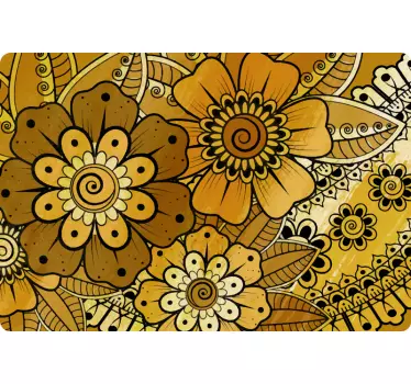 Klebefolie für Möbel Paisley indischen stil - TenStickers