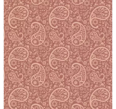 Klebefolie für Möbel Paisley-muster - TenStickers