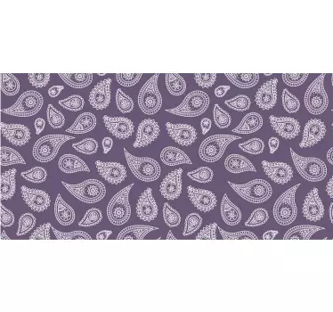 Klebefolie für Möbel Retro paisley - TenStickers