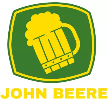 John Beere Autoaufkleber - TenStickers