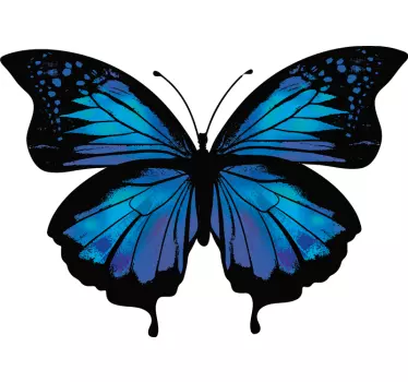 Wandaufkleber Schmetterling Schöne und bunte Schmetterlinge - TenStickers