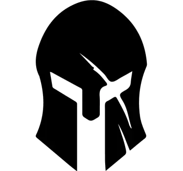 Römischer Helm Motorrad Aufkleber - TenStickers
