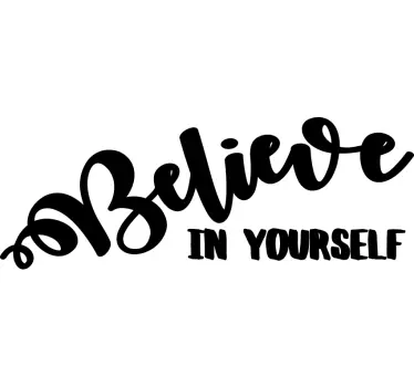 Wandtattoo Zitat motivationssatz - TenStickers