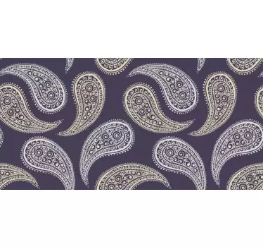 Klebefolie für Möbel Detailliertes paisley - TenStickers