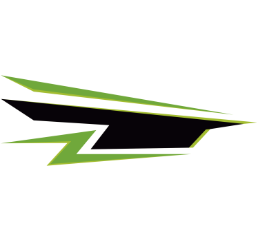 Aufkleber Auto Grüne und schwarze autoverpackung - TenStickers