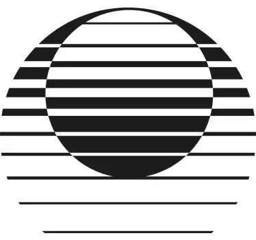 Aufkleber 70's Sun Retro sun draw - TenStickers