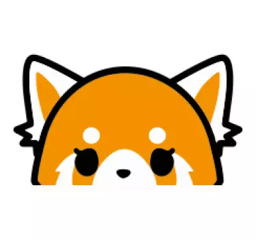 Fenster Sticker Spähen anime fuchs - TenStickers