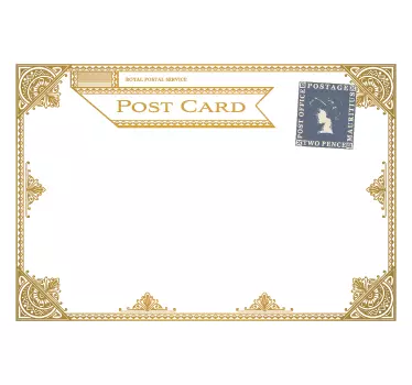 Postcard Whiteboard Folie - TenStickers