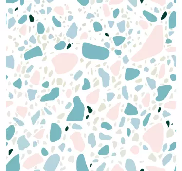 Fliesenfolie Terrazzofliesenmuster - TenStickers