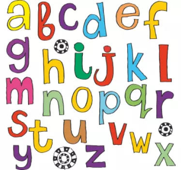 Alphabet Aufkleber - TenStickers
