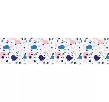 Fliesenfolie Fliesen terazzo - TenStickers