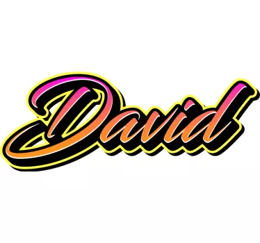 Wandtattoo Zitat personalisierte namenskunst - TenStickers