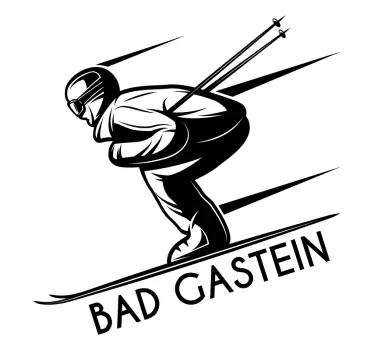 Aufkleber Auto Schlechtes gastein skifahren - TenStickers