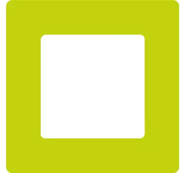 Wandtattoo Lichtschalter Rechteck - TenStickers