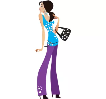 Fashion victim Aufkleber - TenStickers