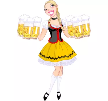 Oktoberfest Aufkleber - TenStickers