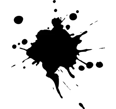 Wandtattoo Abstrakt Farbfleck - TenStickers